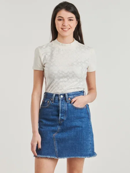 Guess Tricou alb