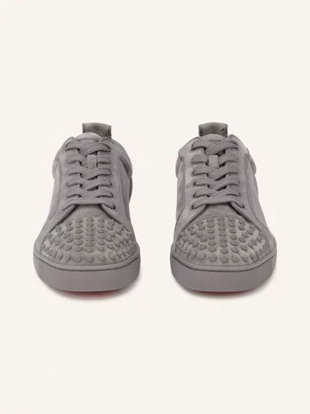 Christian Louboutin Sneakersy Louis Junior Z Nitami grau szare