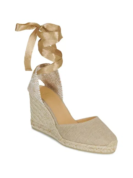 Pantofi Castaner auriu