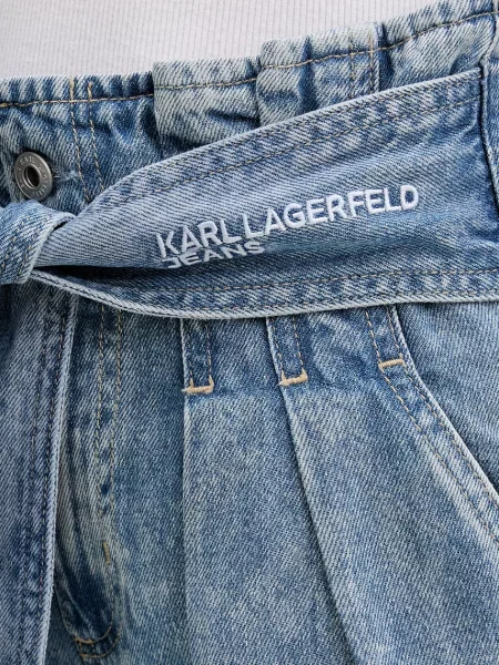 Джинсовые шорты Karl Lagerfeld Jeans