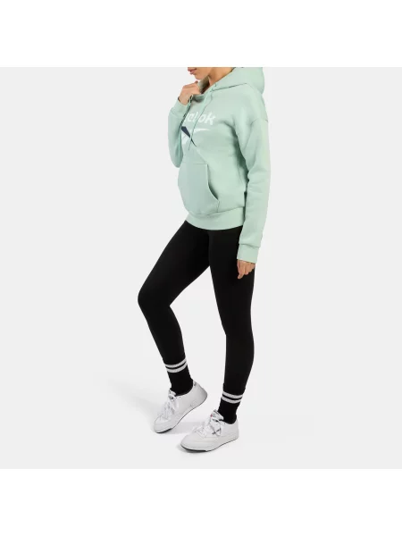 Reebok bluza z kapturem Marlowe 2 Col Logo Oversizedunisex Tranquil Teal Size: XS