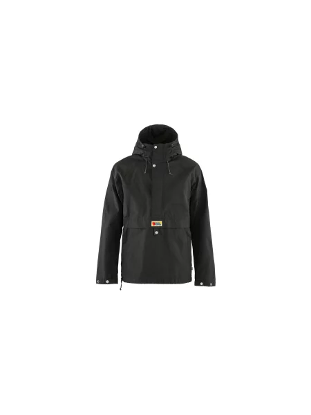Fjällräven Vardag Anorak M Dark Grey Mężczyźni Kurtki Fjällräven Size: L czarny