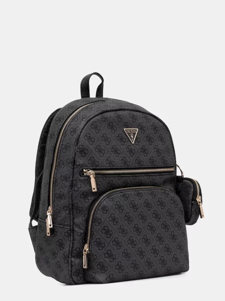 Рюкзак Guess POWER PLAY великий візерунок сірий