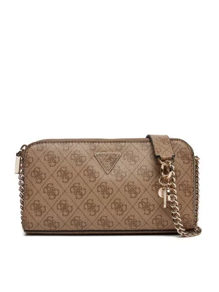 Ročna torba Guess rjava