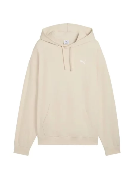 Bluza z kapturem Puma ESS Elevated Relaxed do treningu beżowa
