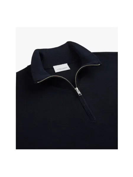 Sweter Profuomo niebieski