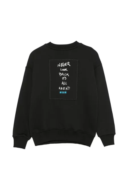 Bluza dziecięca Msgm czarna