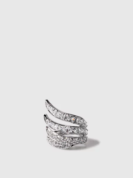 Срібляста каблучка Vienna Swarovski