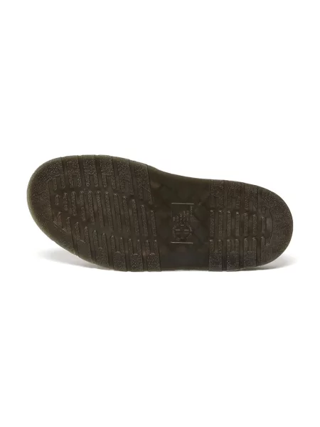 Кожаные шлепанцы Dr. Martens