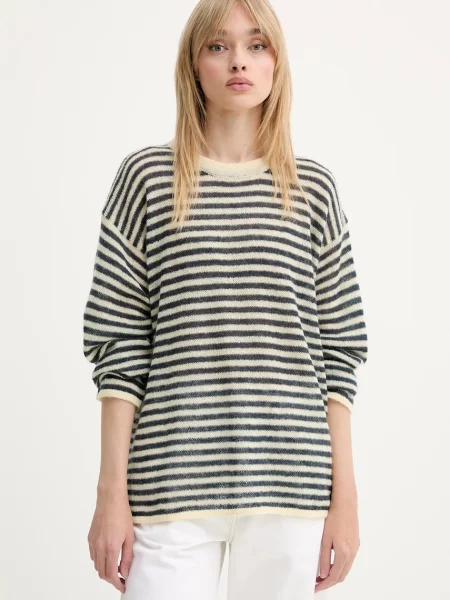 Sunnei pulover de lână light bej