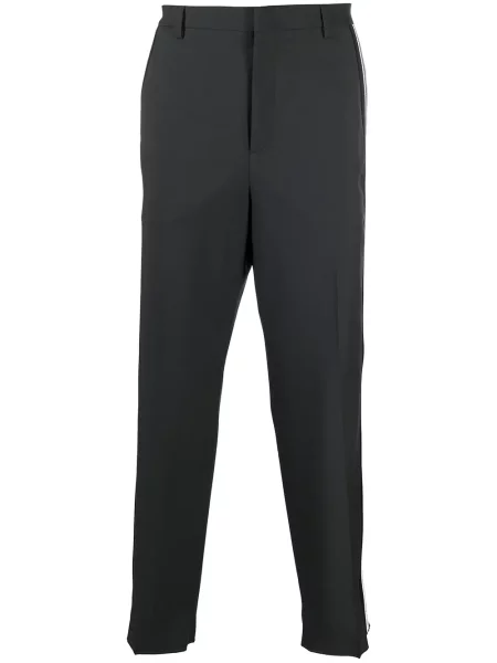 Pantaloni Valentino Garavani cu dungi gri