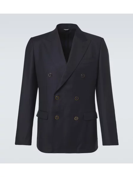 Volneni blazer Dolce&gabbana črna