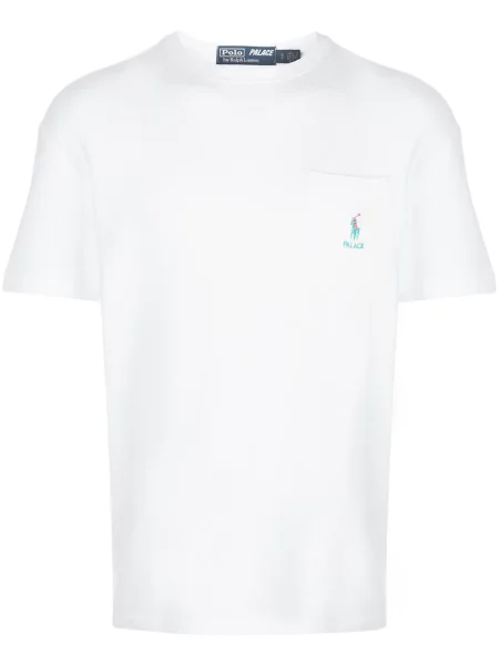 Polo Palace cu broderie alb