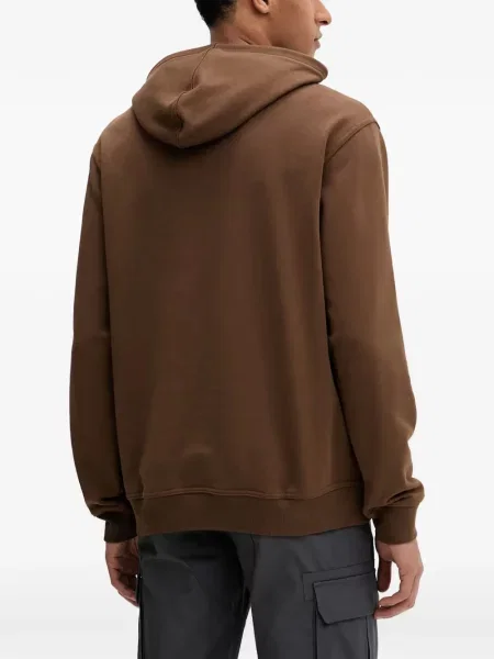 Hanorac cu glugă Dickies cu cordon maro