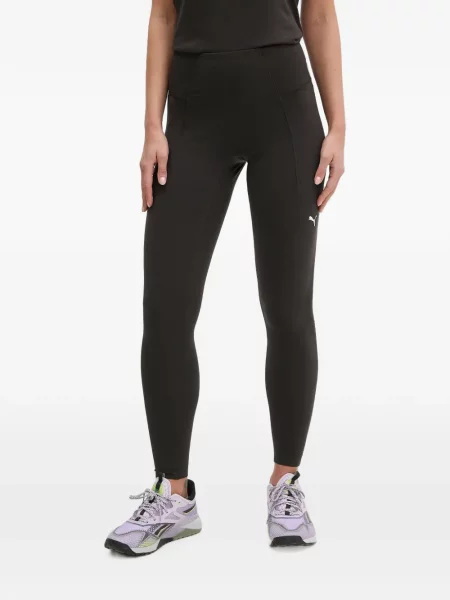 Leggings Puma cu imagine negru