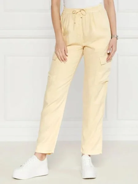 Pepe Jeans London Cargo nadrág EVA | Relaxed fit bézs