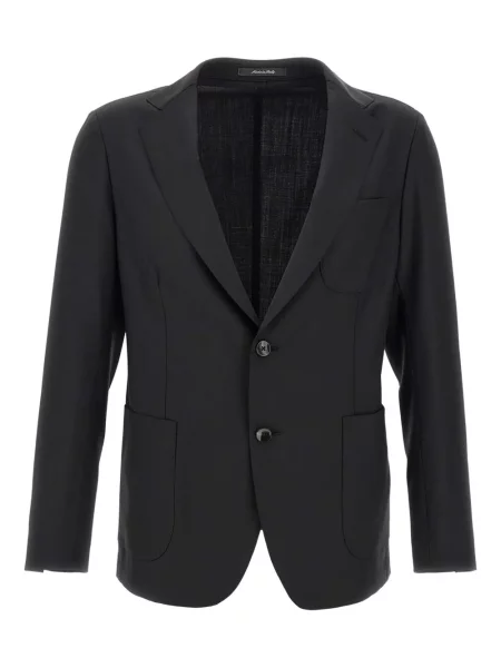 Vlněné sako Marchesani černé