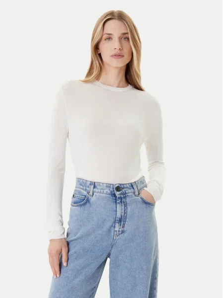 Calvin Klein Пуловер Екрю бежово
