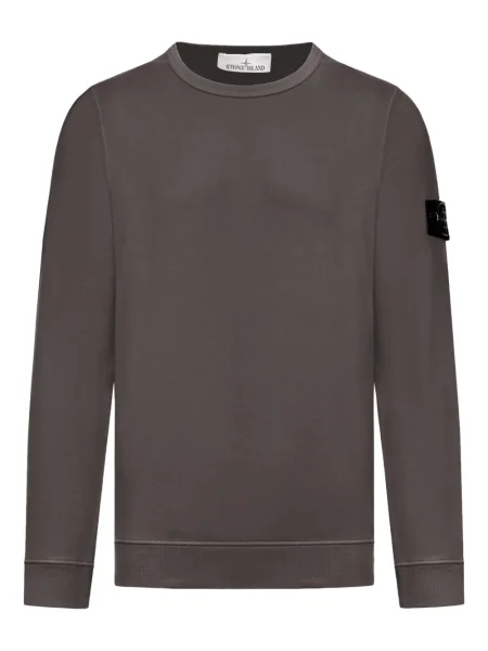 Hanorac Stone Island cu strasuri gri