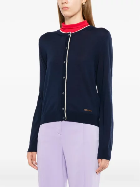 Cardigan Versace albastru