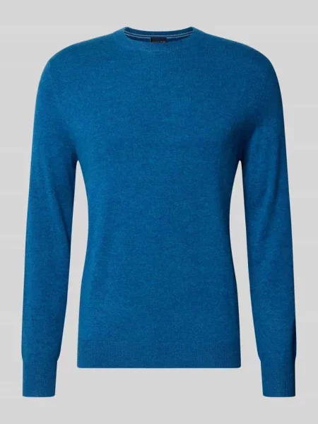 Sweter z dzianiny z mieszanka wełny i kaszmiru o kroju regular fit Christian Berg Men