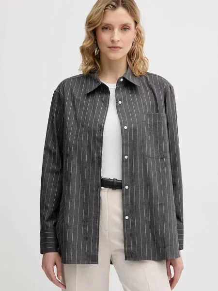 Риза Tommy Hilfiger сиво