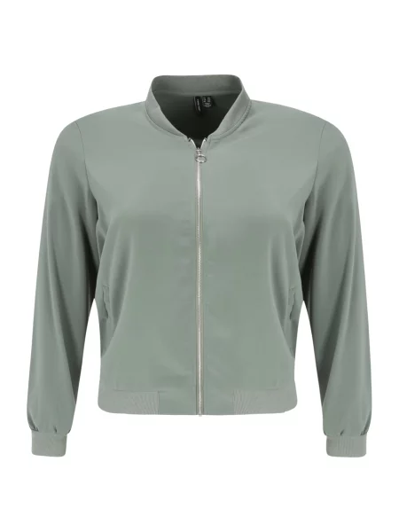 VERO MODA Geacă de primăvară-toamnă închis verde