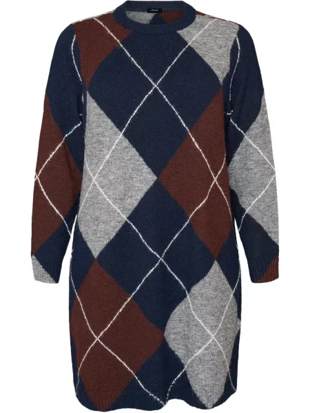 Zizzi Rochie tricotat bleumarin