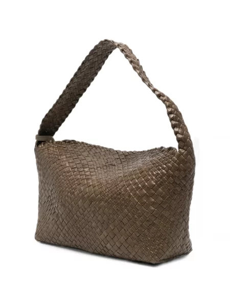 Geantă shopper Ibeliv din piele maro