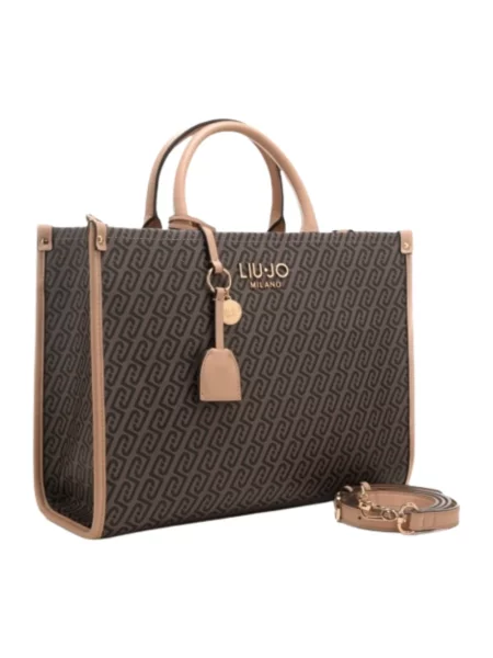 Liu Jo Torebki Kobieta ONE SIZE Torba Ridhi Tote Liu Jo White brązowy