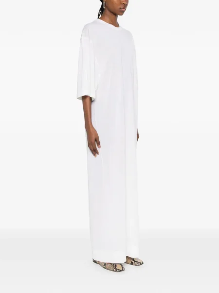 Rochie maxi Toteme din lână merinos de costum