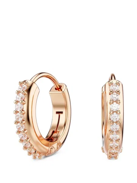 Cercei Swarovski roz