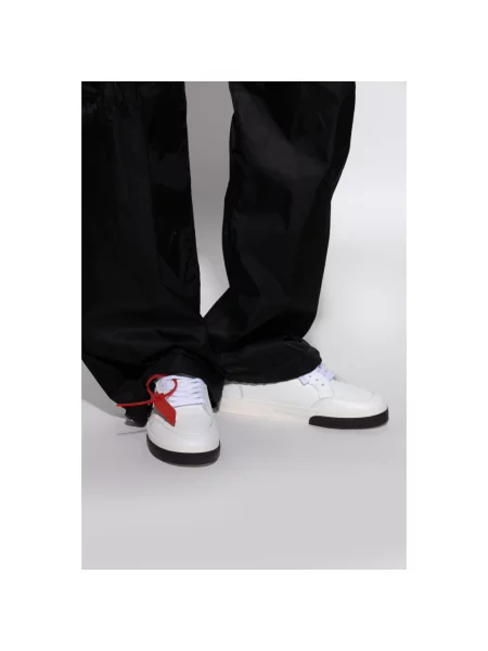Sneakersy Off-white skórzane białe