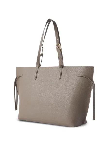 Geantă shopper Furla din piele maro