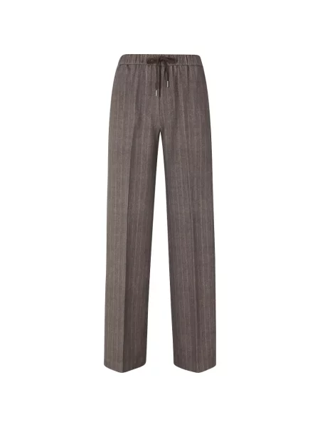 Pantaloni Circolo 1901 cu imagine cu cordon maro