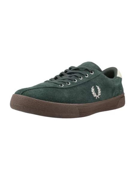 Buty do tenisa Fred Perry zamszowe do tenisa zielone