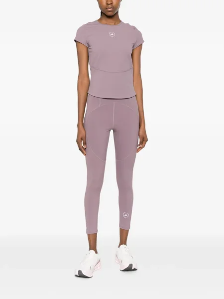 Бягане шорти Adidas на цветя корсет черно