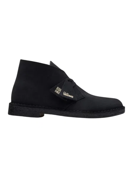 Botki Clarks zamszowe niebieskie