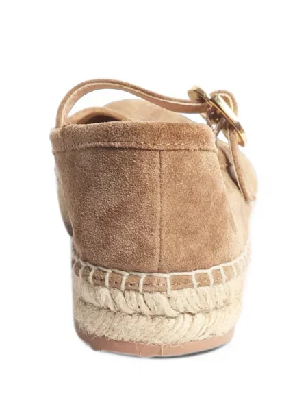 Szarvasbőr csatos pántos espadrilles Gianvito Rossi