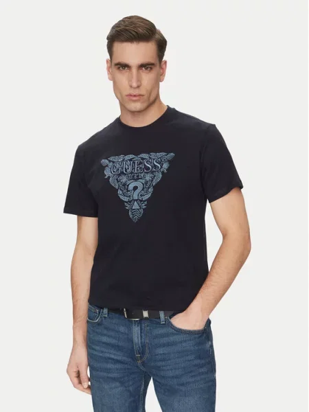 Guess T-shirt tamnoplava
