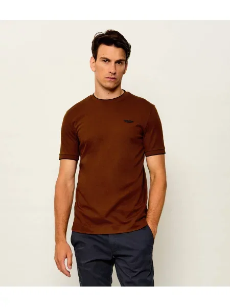BOSS BLACK Tricou C-Thompson Boss x Aston Martin maro