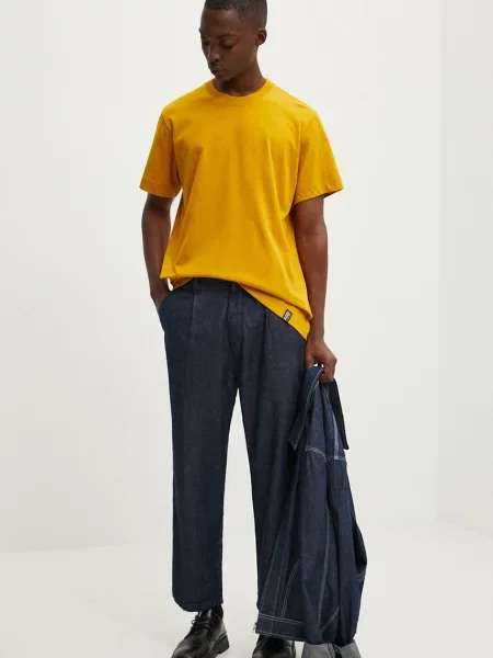 G-Star kratka majica Essential loose rumena