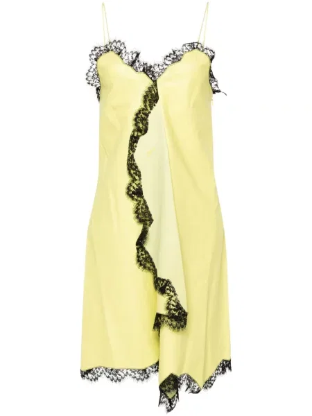 Rochie Off-white din piele de costum alb