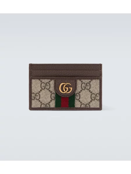 Portofel Gucci din piele maro