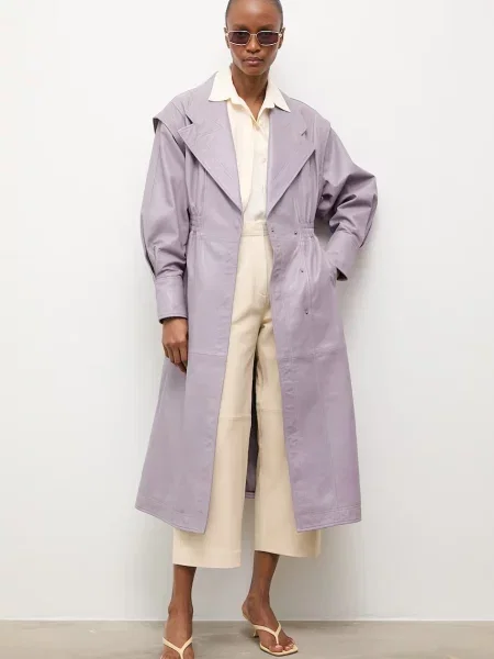 Answear.LAB пальто шкіряне з колекції Unscripted
