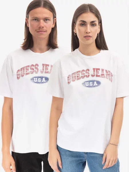 Guess U.S.A. t-shirt biała
