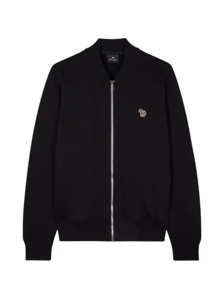 Geacă Ps Paul Smith cu model zebră negru