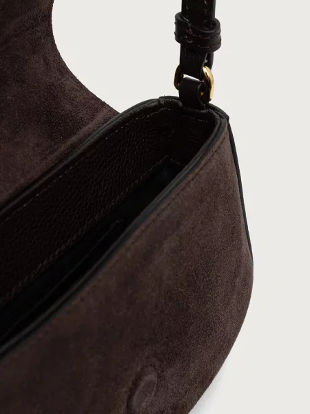 Замшевая сумка Pollini