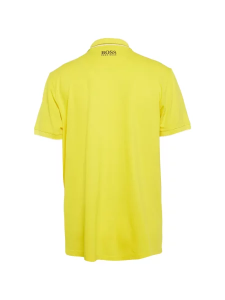 Tricou polo Boss galben