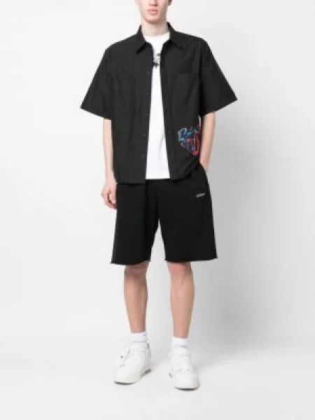 Siuvinėta trumpas marškiniai Off-white balta